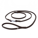 Doggie Oiled Leather Dog Training Leash 1.1x150cm
