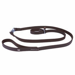Doggie Yağlı Deri Eğitim Köpek Gezdirme Kayışı 1.5x160cm
