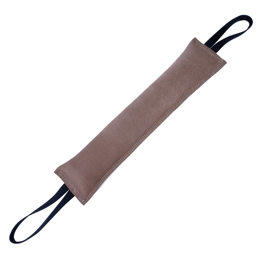 [TUG5022BEIGE] Doggie Leather Dog Bite Pillow 11x50cm