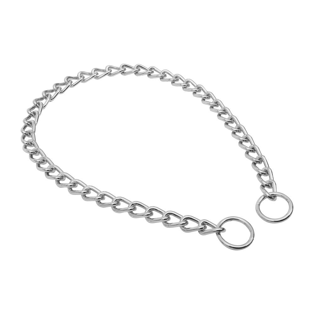 [BZT75CHROMEPLATED] Doggie Zincir Köpek Eğitim Tasması 0.40x60-70cm