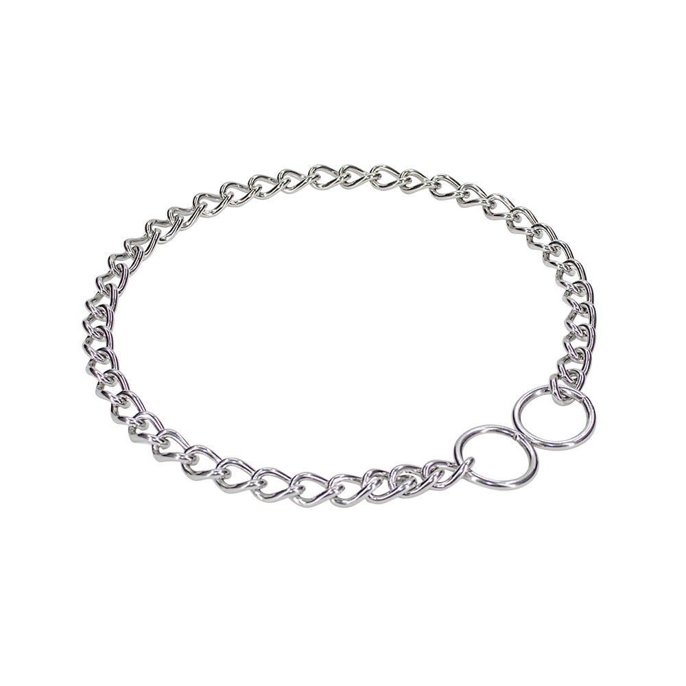 Doggie Stainless Steel Chain Dog Training Collar 0.35x40-50cm