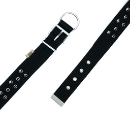 Doggie Çivili Dokuma Köpek Tasması 4x52-60cm