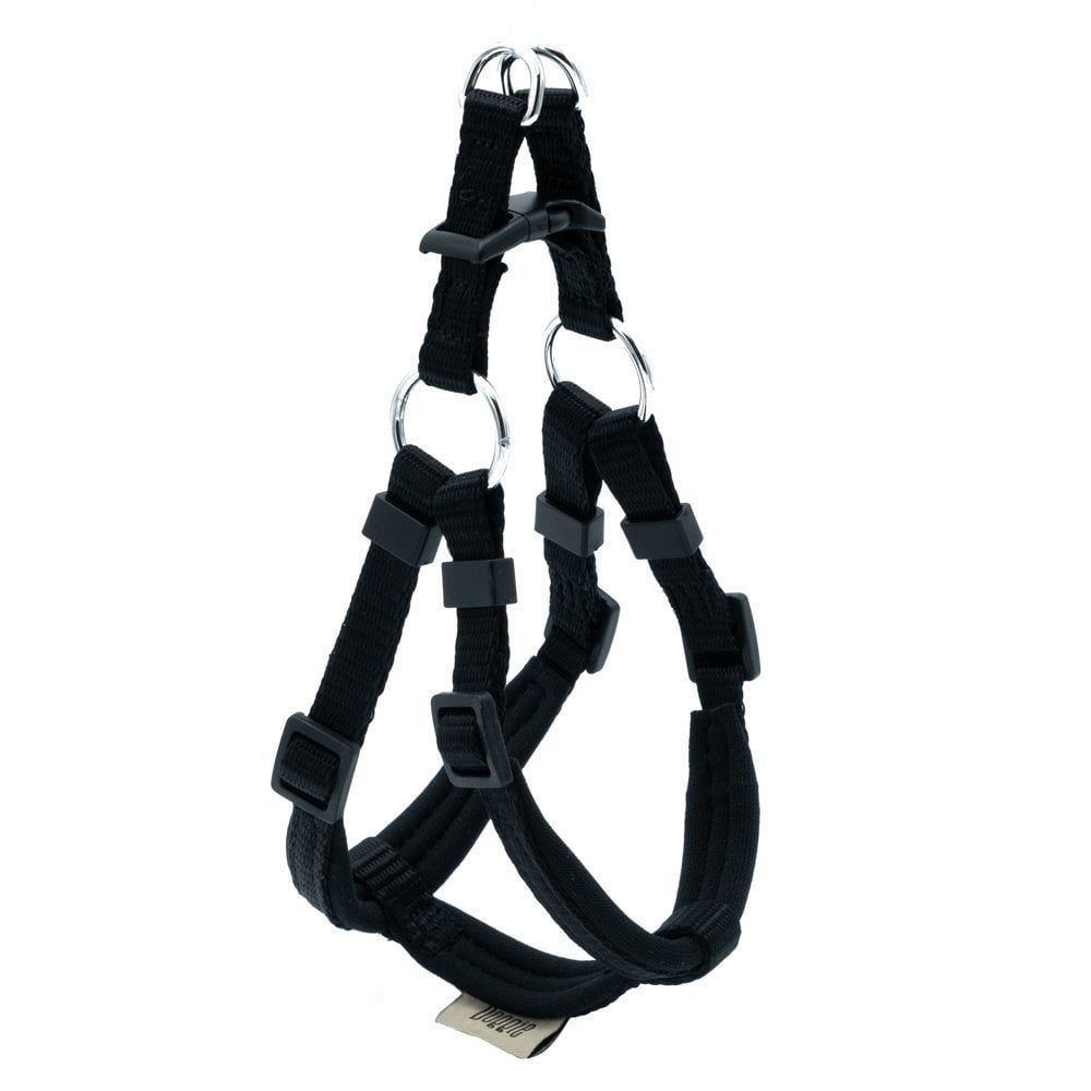 [DSGTXXSBLACK] Doggie Ronin Dokuma Köpek Göğüs Tasması 2XS 30-35cm (Siyah)