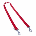 Doggie Webbing Double Dog Leash 2.5x70cm