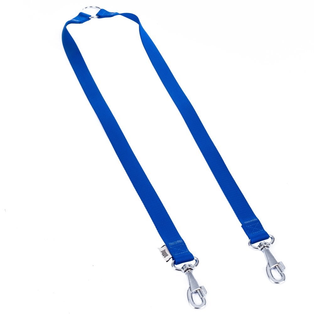 Doggie Webbing Double Dog Leash 2.5x70cm