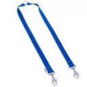Doggie Webbing Double Dog Leash 2.5x70cm