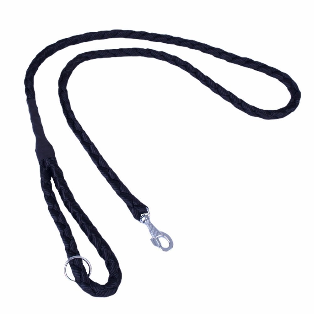 [DOGT20MBLACK] Doggie Örgülü Dokuma Köpek Gezdirme Kayışı 2x140cm (Siyah)