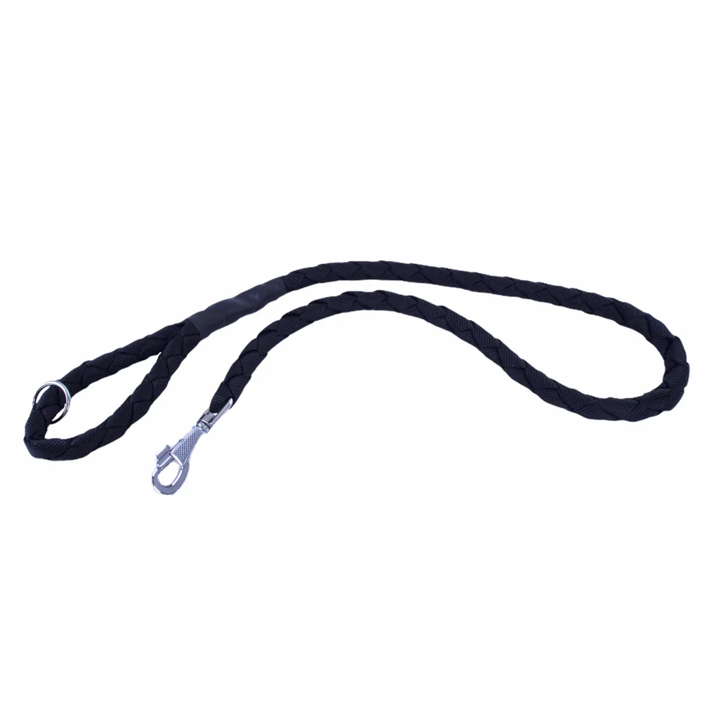 [DOGT25MBLACK] Doggie Braided Webbing Dog Leash 2.5x120cm (Black)