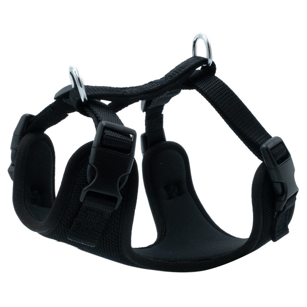 [ADGTXSBLACK] Doggie Soft Padded Dog Harness XS 35-45cm (Black)
