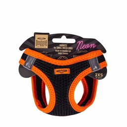 Doggie Neon Küçük Irk Köpek Göğüs Tasması 2XS 26-30cm
