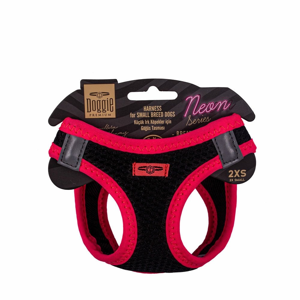 Doggie Neon Small Breed Dog Harness 2XS 26-30cm