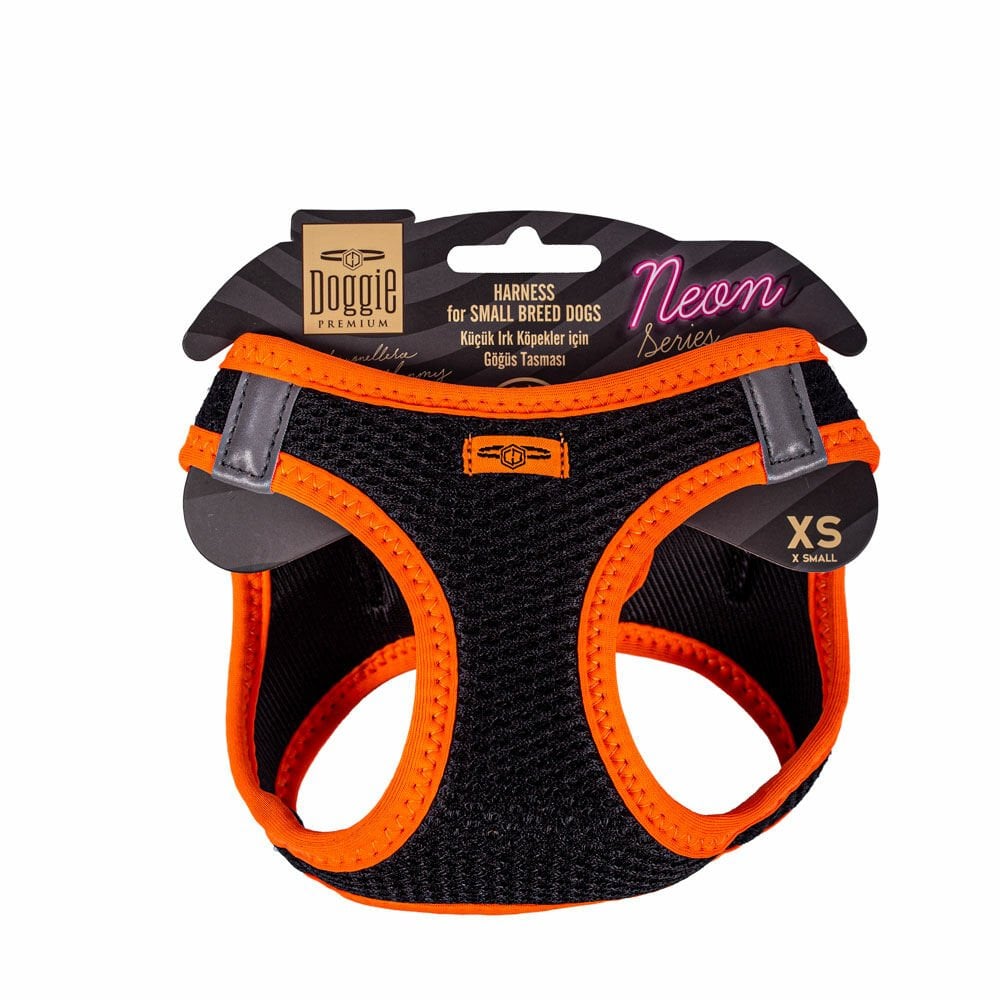 Doggie Neon Small Breed Dog Harness XS 30-34cm