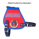 Doggie Jandarma Armalı Köpek Görev Yeleği XL 70-80cm