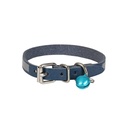 Cattie Reflective Leather Cat Collar 1x21-25cm
