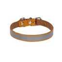 Cattie Reflective Leather Cat Collar 1.2x25-29cm
