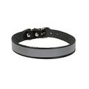 Cattie Reflective Leather Cat Collar 1.5x28-32cm
