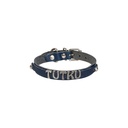 Cattie Nameplate Leather Cat Collar 1.2x25-29cm