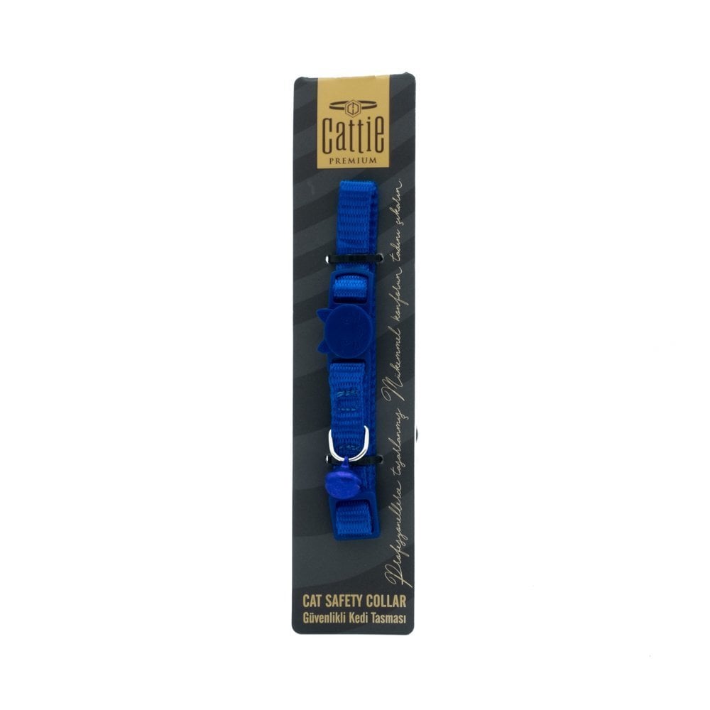 Cattie Güvenlik Tokalı Dokuma Kedi Tasması 1x15-25cm