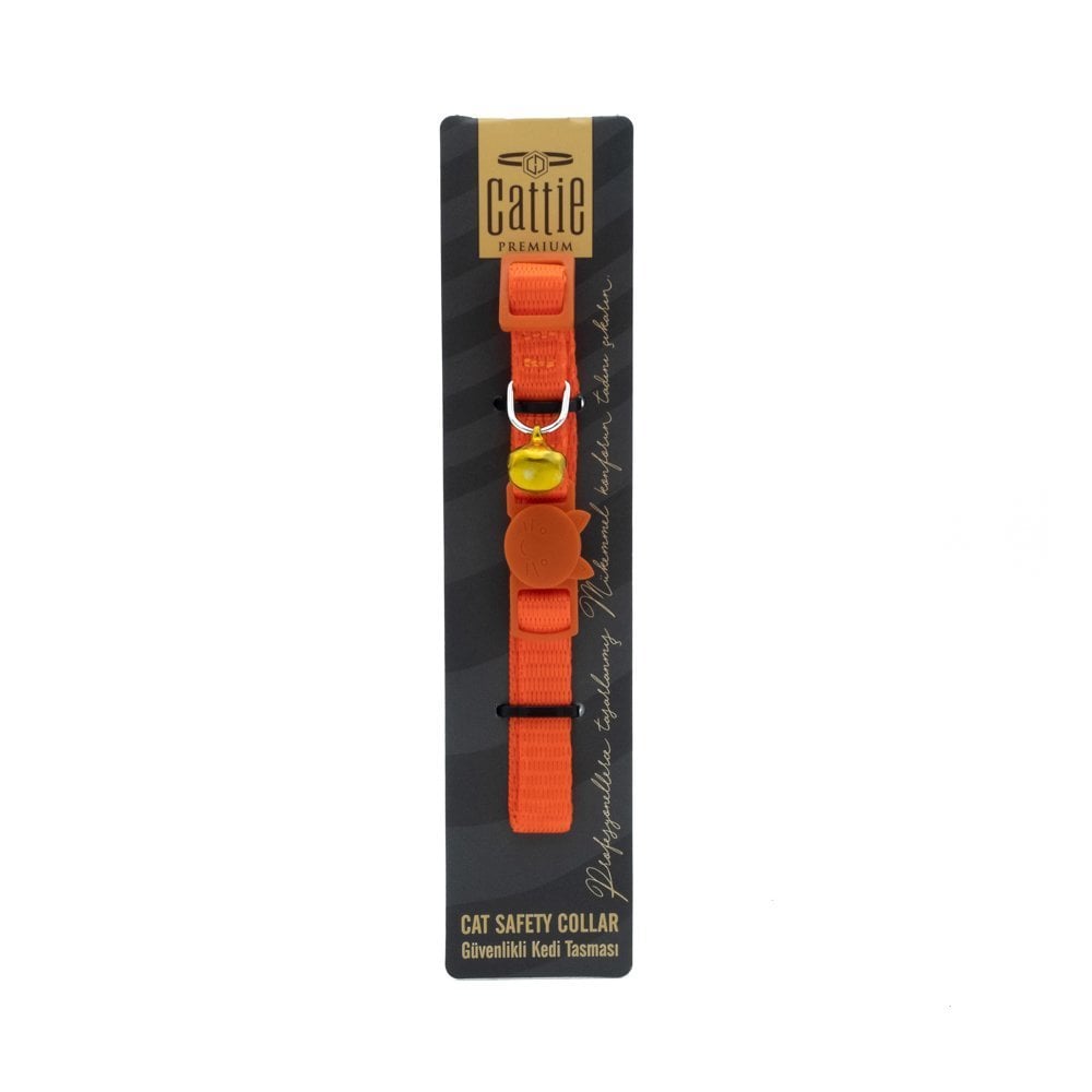 Cattie Güvenlik Tokalı Dokuma Kedi Tasması 1x15-25cm