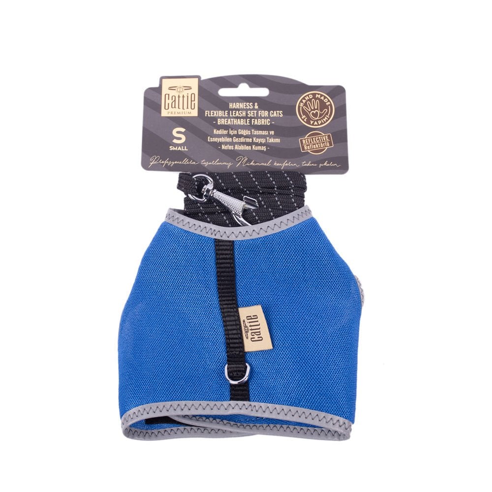Cattie Lastikli Kedi Gezdirme Tasması 1x20-30cm