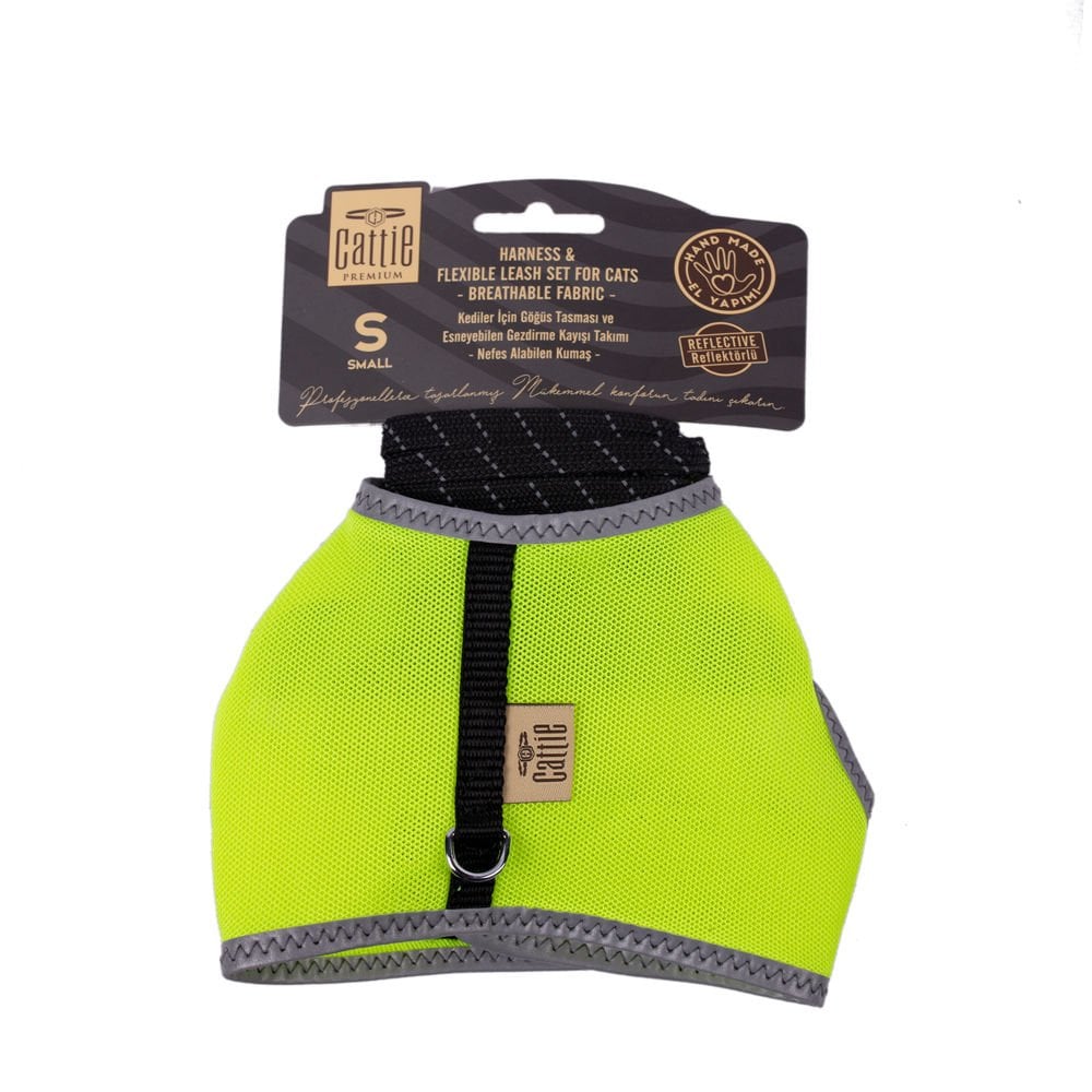 Cattie Elastic Cat Walking Harness 1x20-30cm