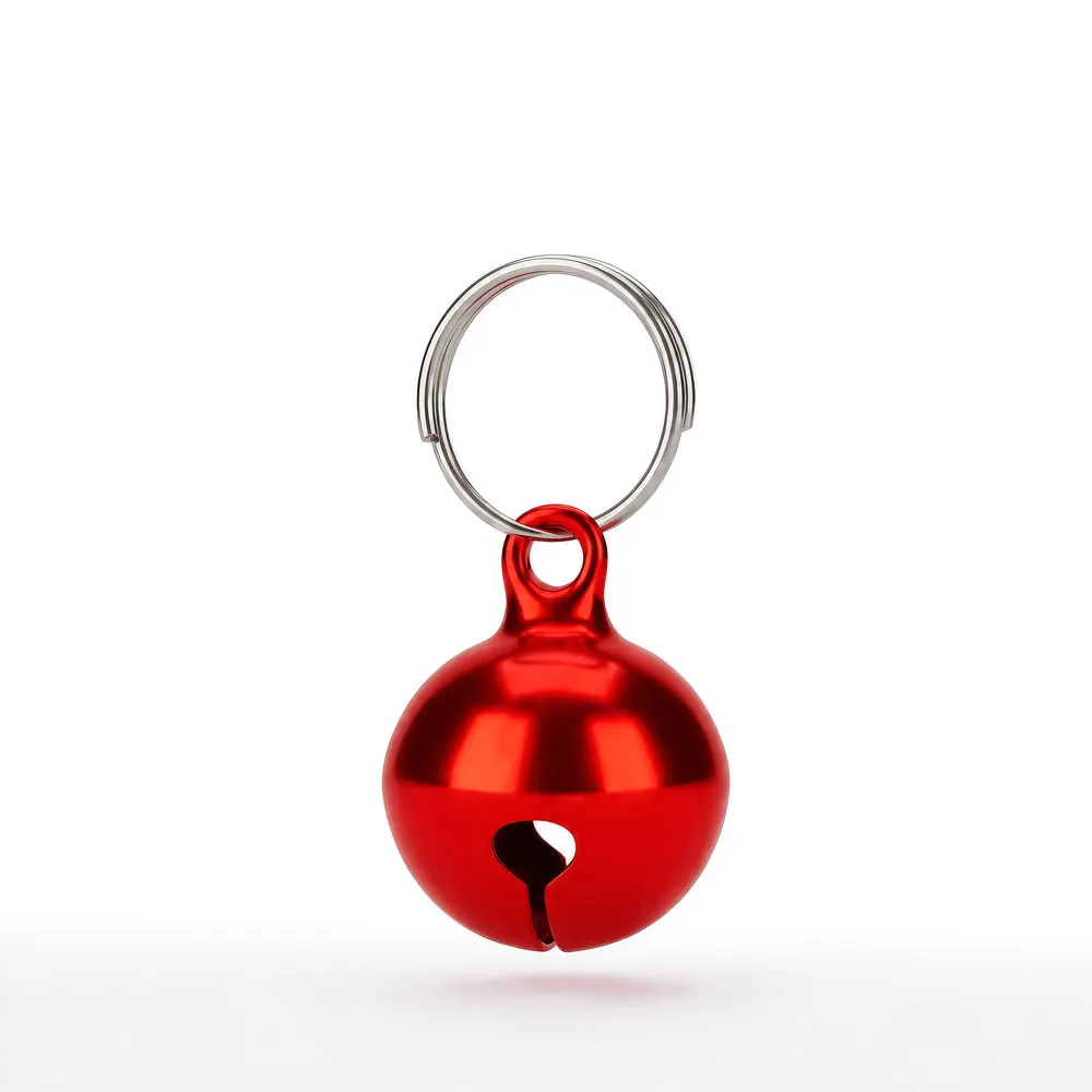 Shiny Brass Cat Bell 14mm