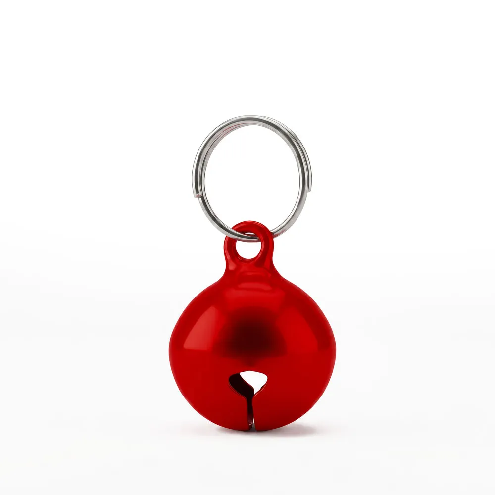 [ZILGOLRED] Shaded Brass Cat Bell 14mm (Red)