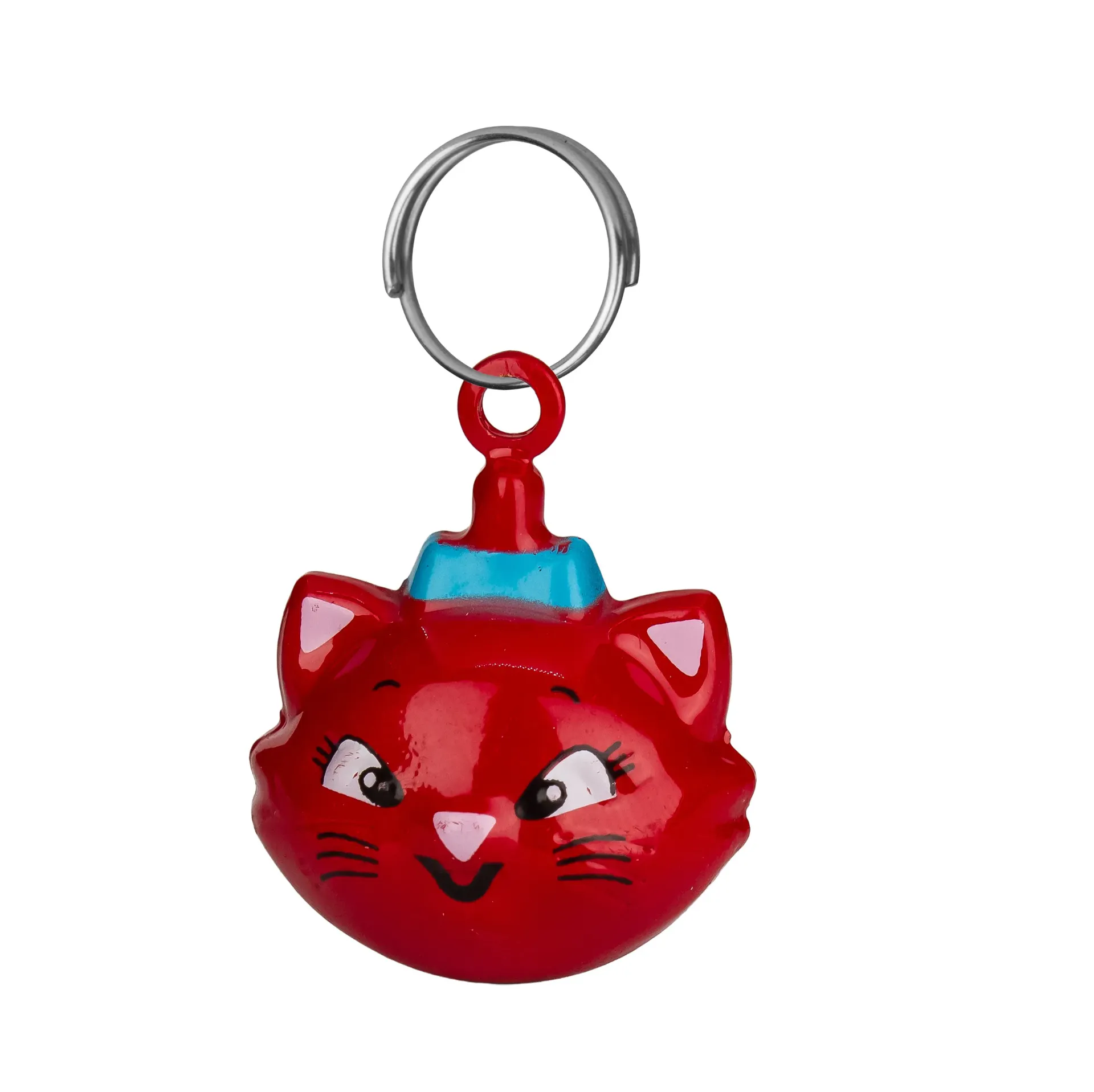[ZILSEVRED] Sevimli Kedi Çanı 20mm (Kırmızı)