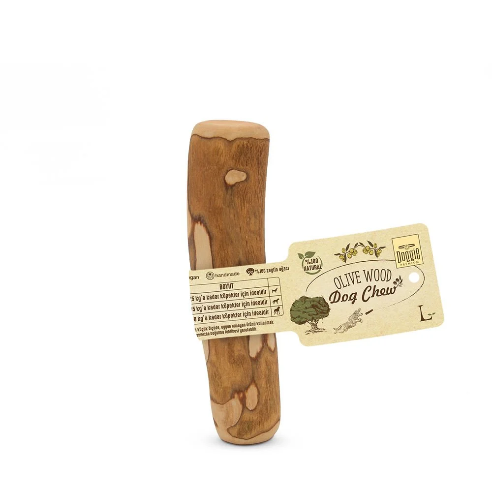 [OLIVECHEW25.L] Doggie Natural Olive Wood Dog Chew Toy L 25kg