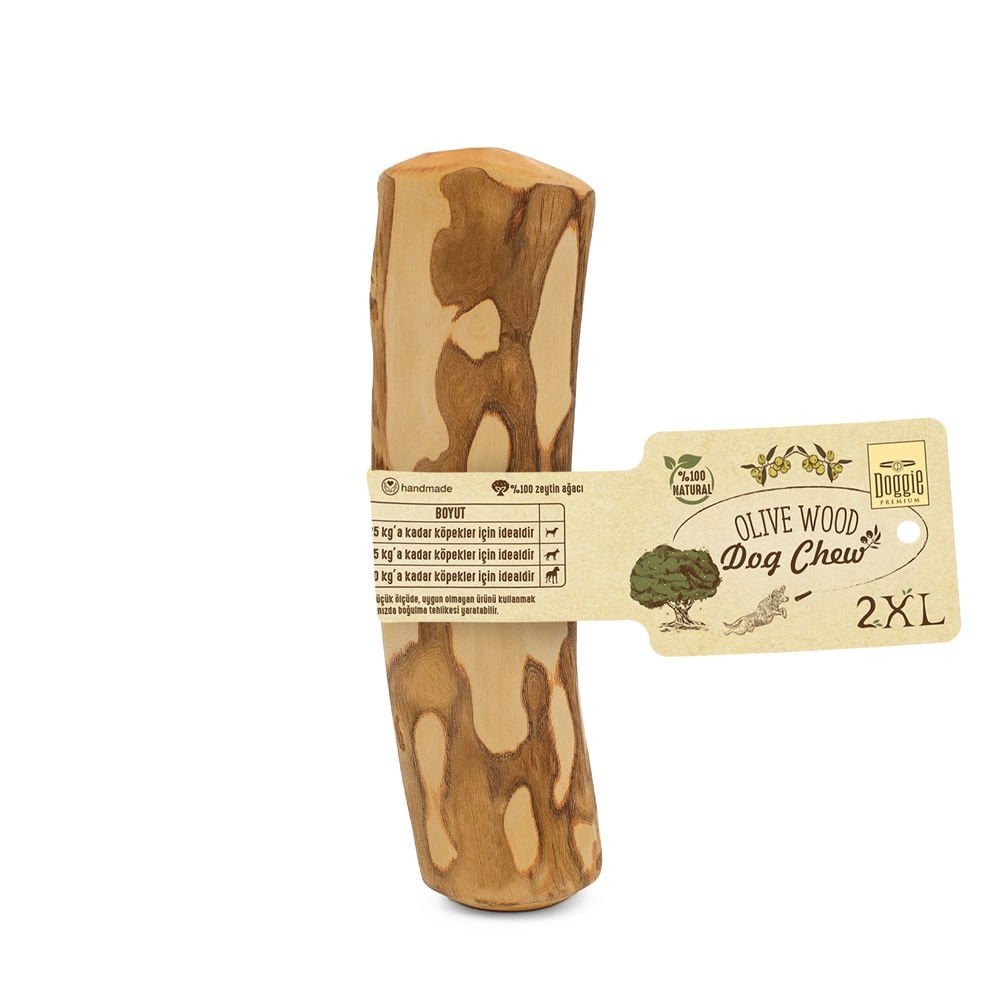[OLIVECHEW50.2XL] Doggie Natural Olive Wood Dog Chew Toy 2XL 50kg