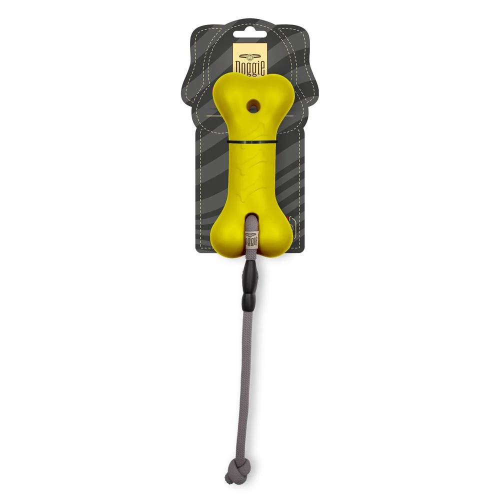 Doggie İpli Kemik Eva Köpek Oyuncağı 20cm