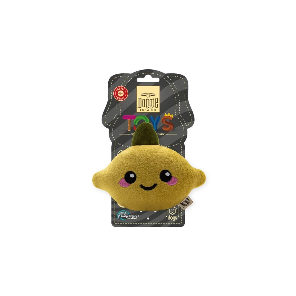 Doggie Lemon Plush Dog Toy 11cm