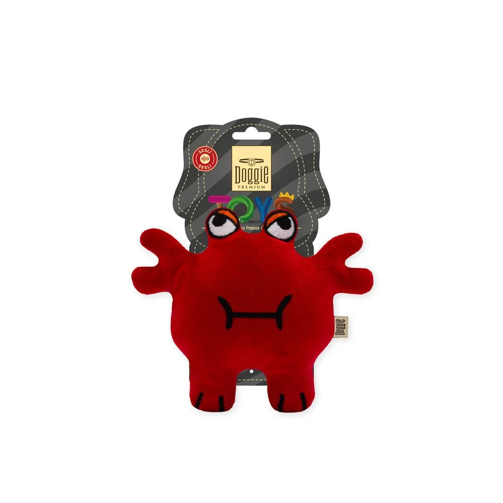 Doggie Crab Plush Dog Toy 15cm
