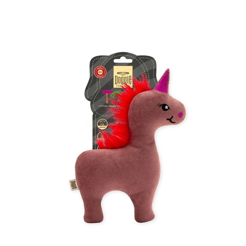 [DTOY20UNICORN] Doggie Unicorn Plush Dog Toy 20cm