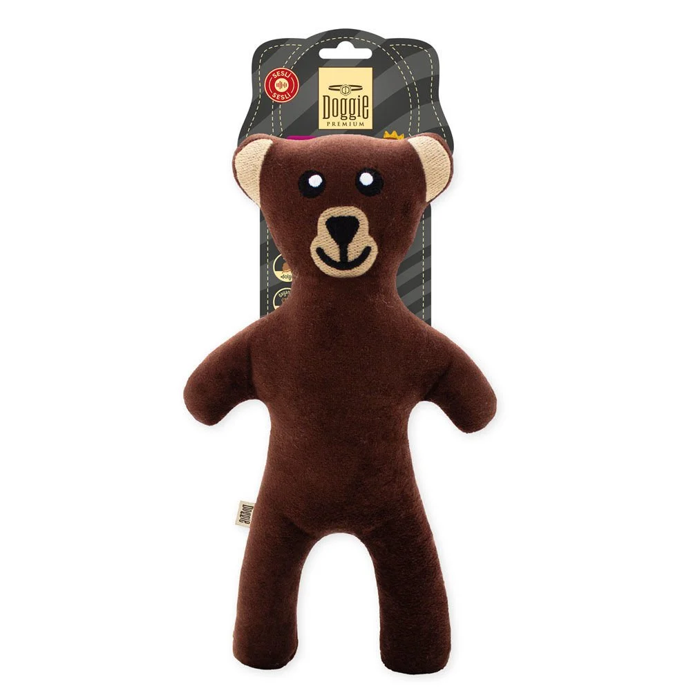 Doggie Bear Plush Dog Toy 28cm