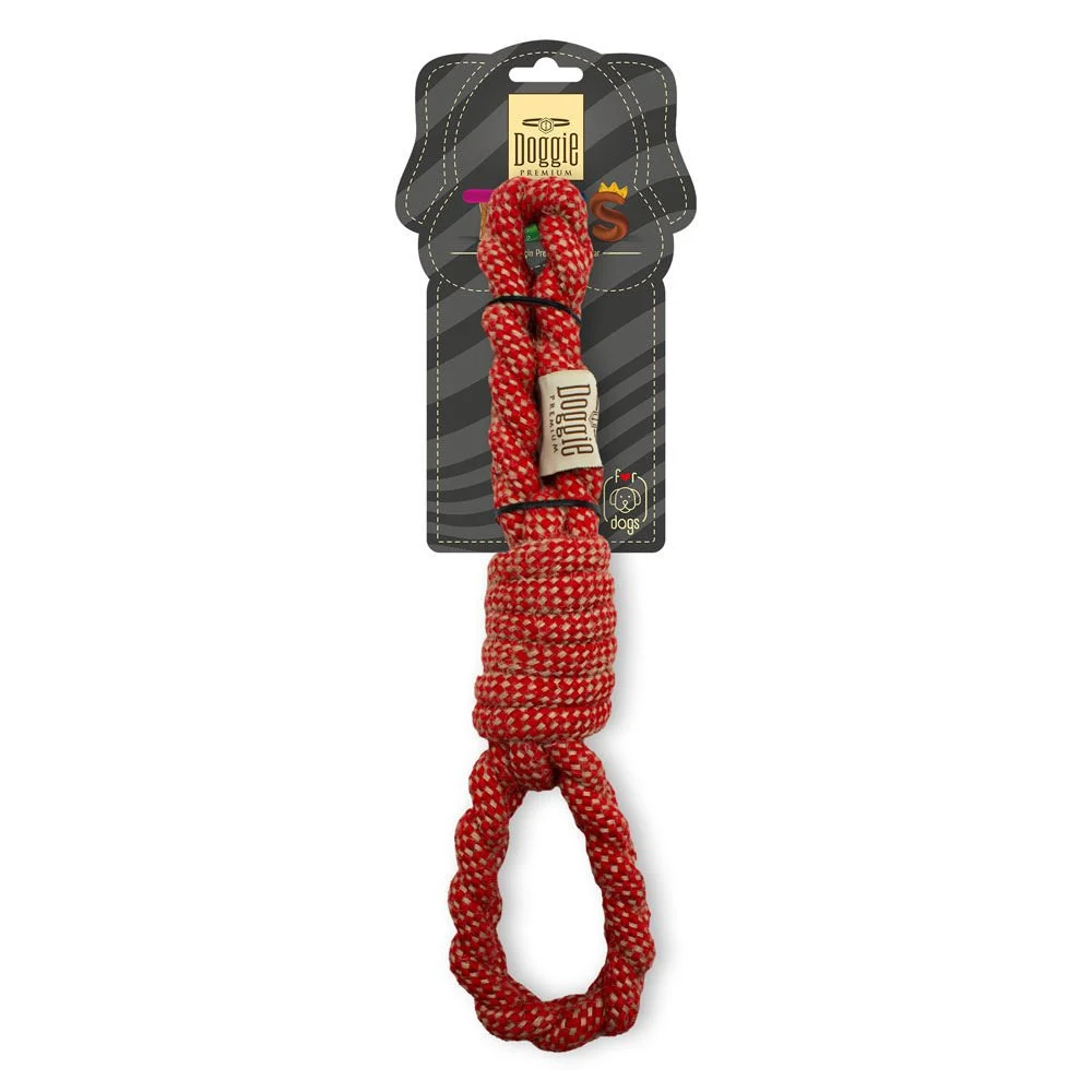 [DTOY35HALATSEKIZ] Doggie Figure 8 Cotton Rope Dog Toy 35cm
