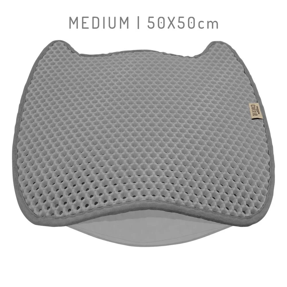 Cattie Taraklı Eva Kedi Kumu Paspası 50x50cm