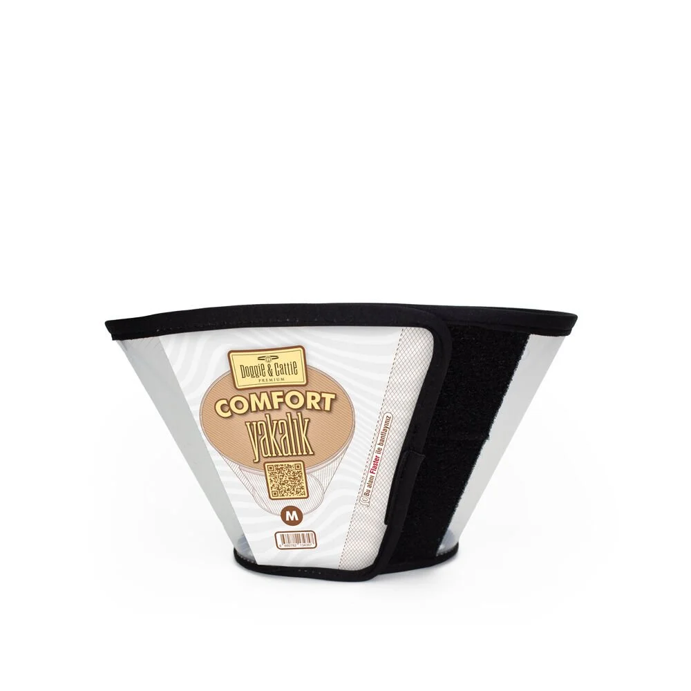 [ECOLLARCM] Doggie Elizabethan Dog Collar M 15x32-38cm