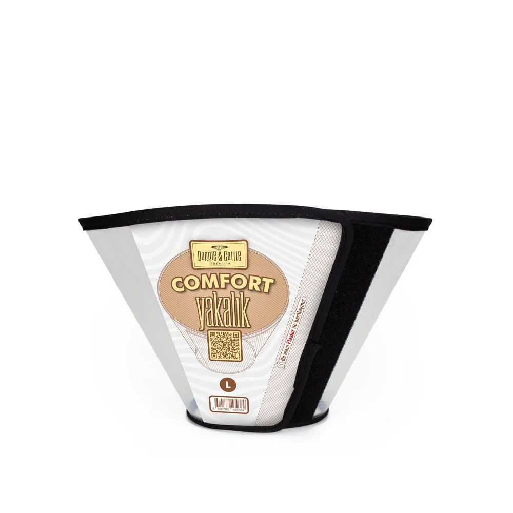 Doggie Elizabethan Dog Collar L 20x32-39cm