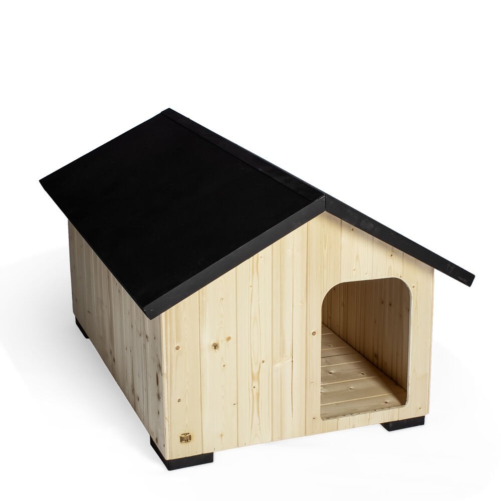 [RUFUXL] Doggie Rufu Ahşap Köpek Kulübesi XL