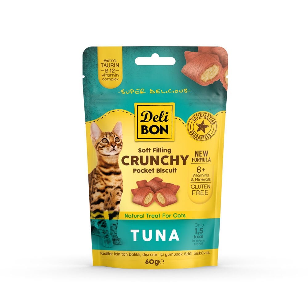 Delibon Bisküvi Kedi Ödül Maması 60g