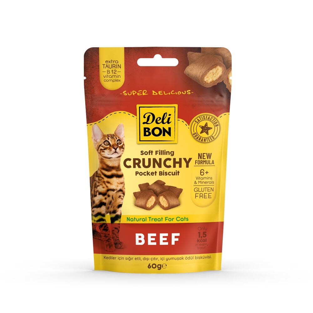 Delibon Bisküvi Kedi Ödül Maması 60g