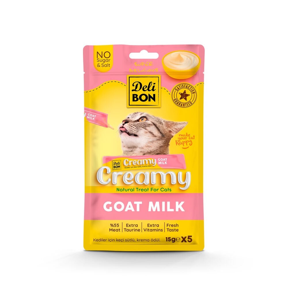 Delibon Krema Kedi Ödül Maması 15g 5 Adet