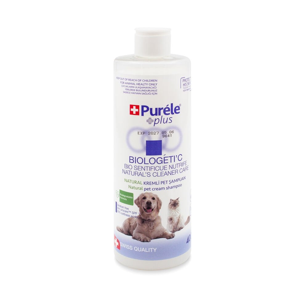[BIOLEGETIC400] Purele Kremli Kedi ve Köpek Şampuanı 400ml
