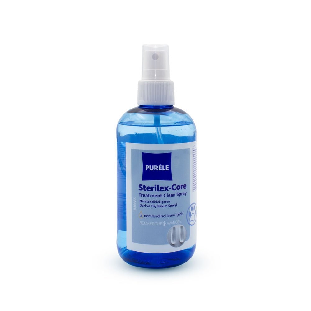 [STERILEXCORE250] Purele Kedi ve Köpek Antiseptik Bakım Spreyi 250ml