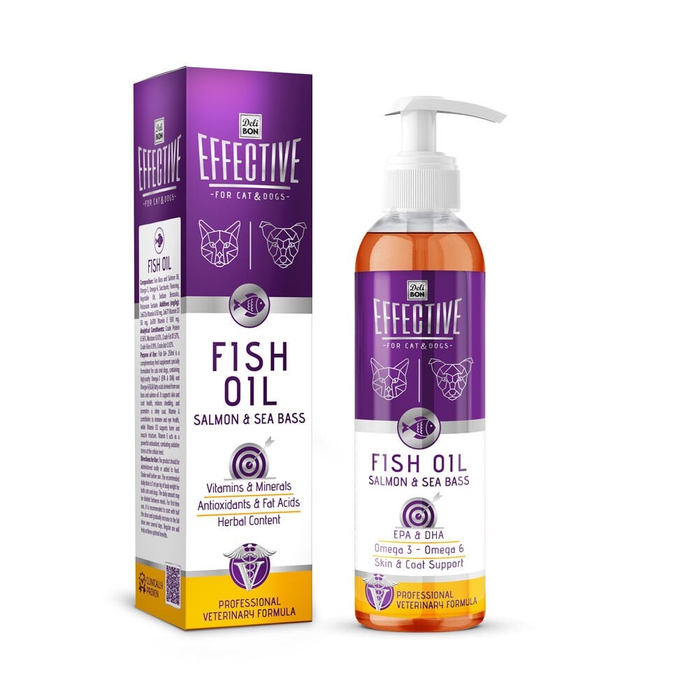 [OILSOMON250ML] Delibon Cat & Dog Salmon Oil 250ml