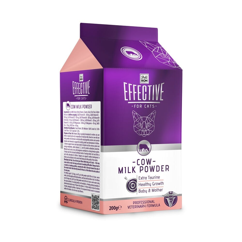 [MILKCOW200GR] Delibon Yavru Kedi İnek Sütü Tozu 200g