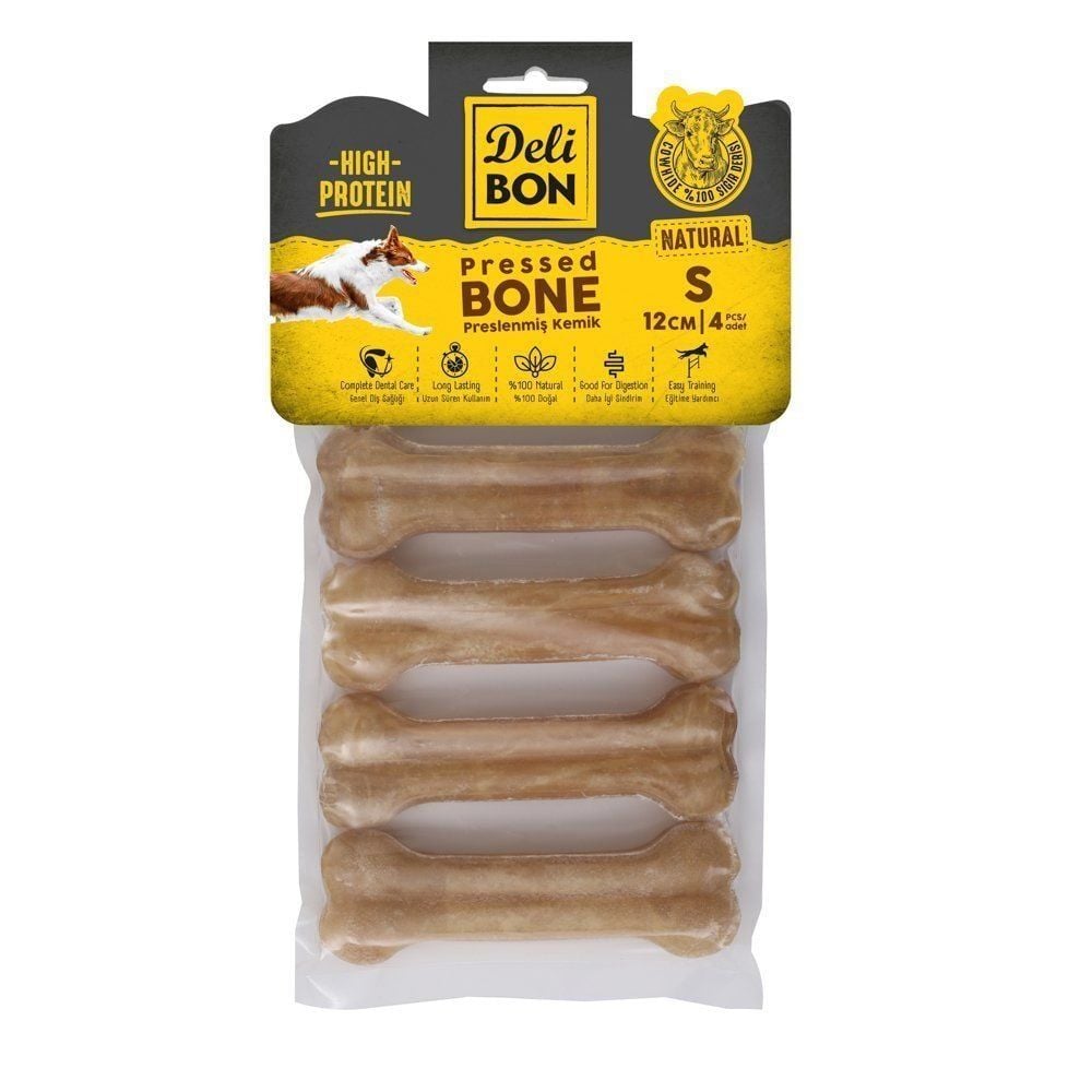 Delibon Kemik Köpek Ödül Maması 12cm 4 Adet