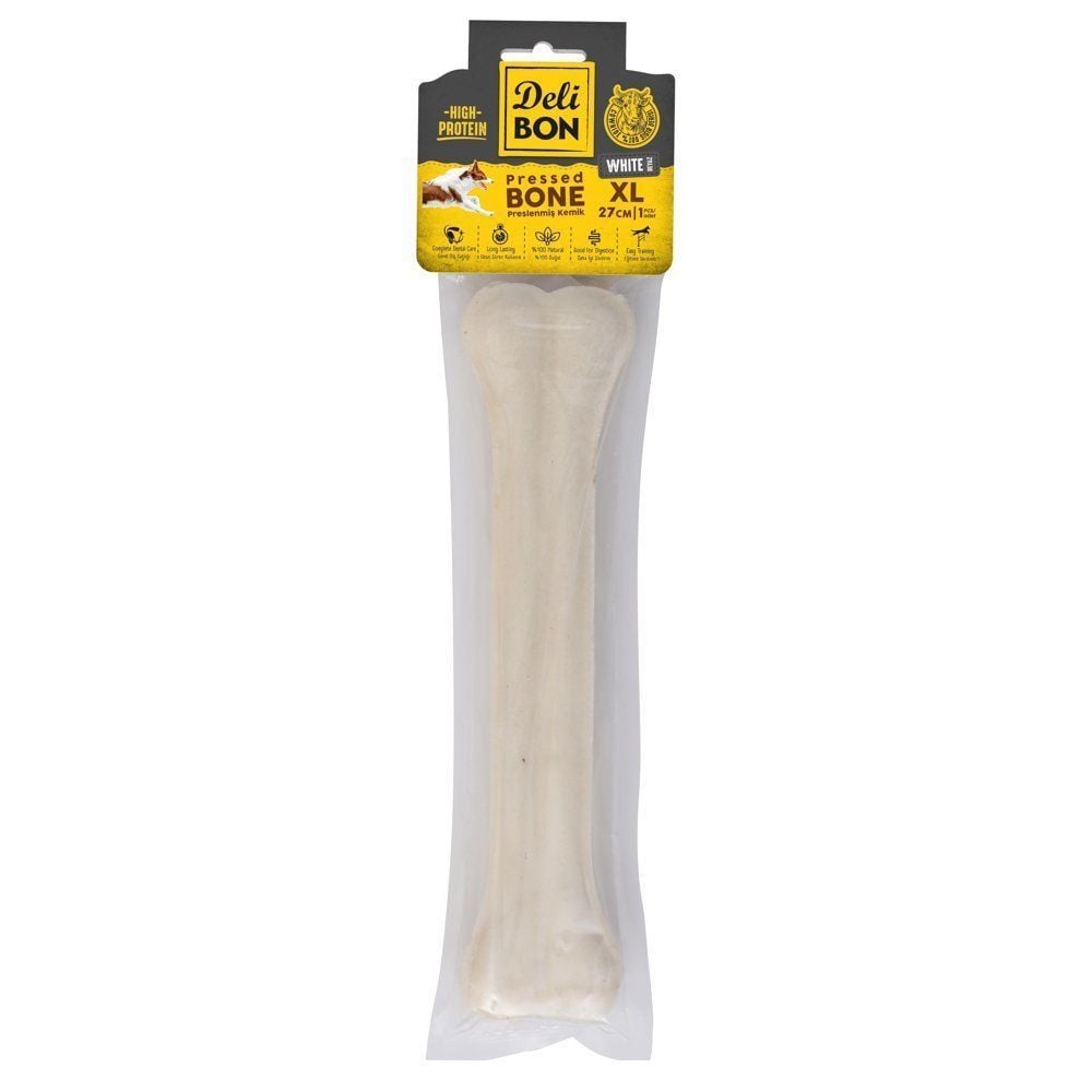 [EKO27CM1WHITE] Delibon Kemik Köpek Ödül Maması 27cm 1 Adet (Beyaz)