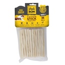 Delibon Rawhide Thick Twisted Stick Dog Treat 50 pcs